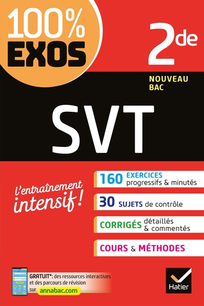 SVT 2de - exercices résolus - Nouveau programme de Seconde