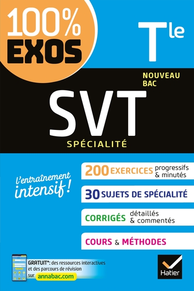 SVT Tle générale (spécialité) - exercices résolus - Nouveau bac Terminale