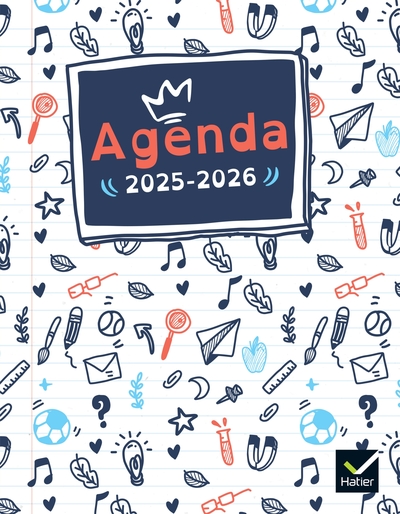 Agenda DYS primaire - 2025-2026 - Adapté aux enfants en difficultés d'apprentissage