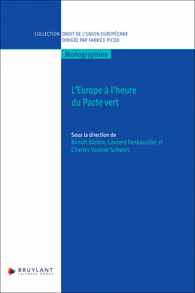 L'Europe à l'heure du Pacte vert
