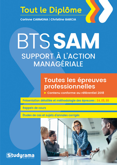 BTS SAM - Support à l'action managériale