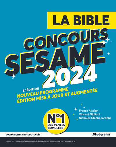 Le choix du succès - La bible du concours SESAME - 2024