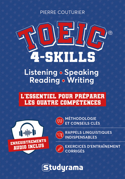 Hors collection Studyrama - TOEIC® 4-Skills - Listening, Speaking, Reading and Writing