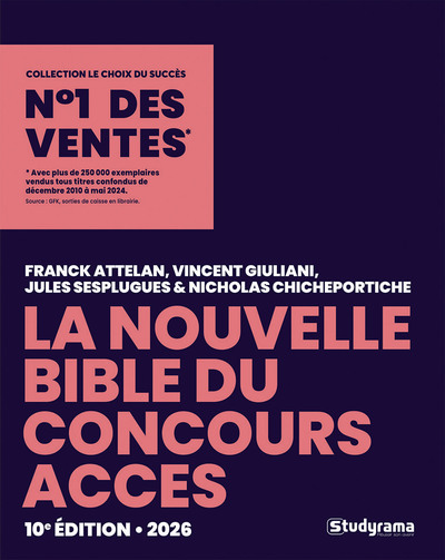Le choix du succès - La nouvelle bible du concours ACCES - 2026