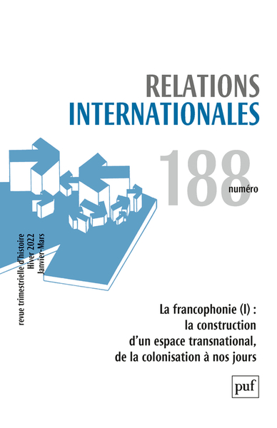 Relations internationales 2021, n.188