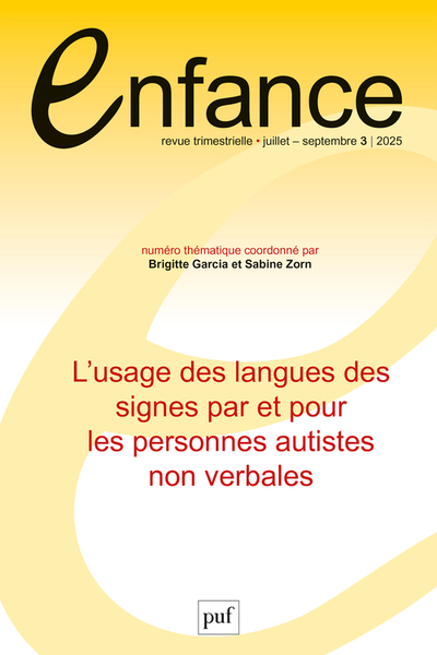 ENFANCE 2025, N.77(3)