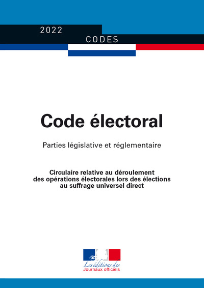 Code électoral - Parties législative et réglementaire