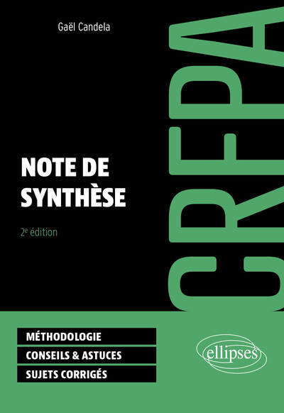 Note de synthèse - CRFPA 2024
