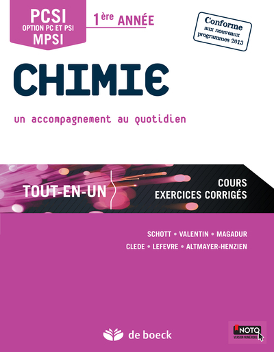 Chimie PCSI - 1re année - Tout-en-un