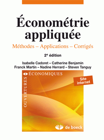Économétrie appliquée - Méthodes - Applications - Corrigés