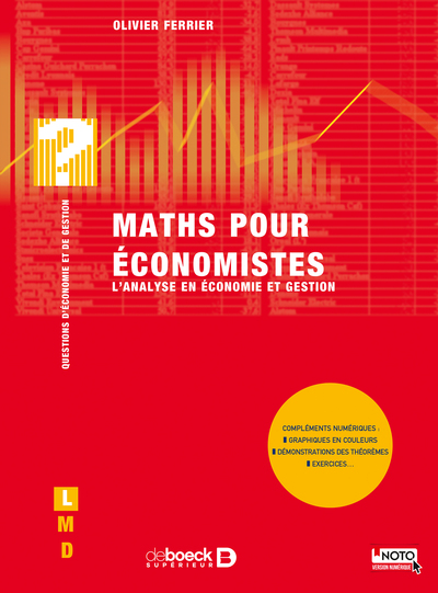 Maths pour économistes - L'analyse en économie et gestion