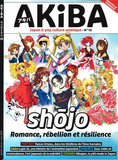 AKIBA 10 : Shôjo - Janvier/Février/Mars 2025 - Romance, rébellion et résilience
