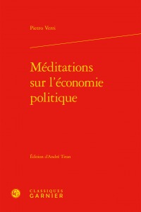 Méditations sur l'économie politique