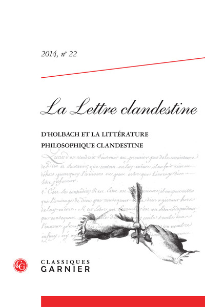 La Lettre clandestine - Le baron d'Holbach et la littérature clandestine