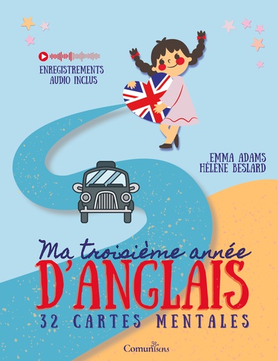 Mes premières années d'anglais - Ma troisième année d'anglais - 32 cartes mentales