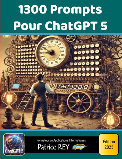 1300 Prompts Pour ChatGPT 5 - édition 2025