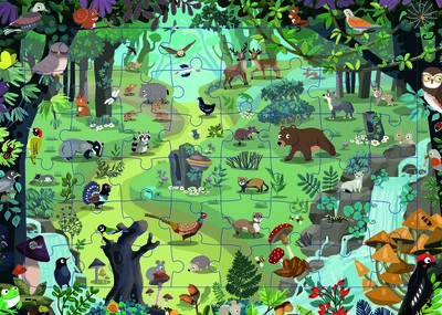 La forêt puzzle