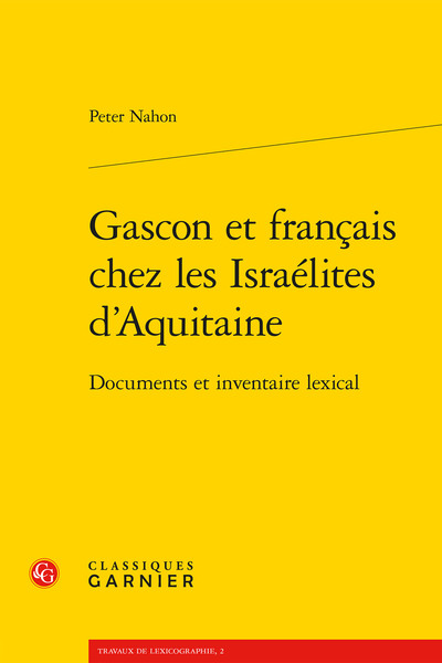 Gascon et français - Documents et inventaire lexical