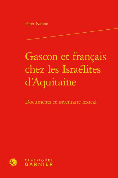 Gascon et français - Documents et inventaire lexical