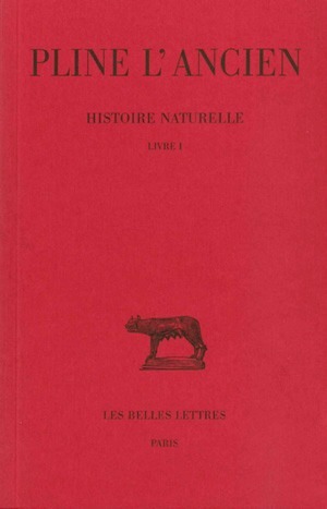 Histoire naturelle. Livre I - (Vue d'ensemble des 36 livres)