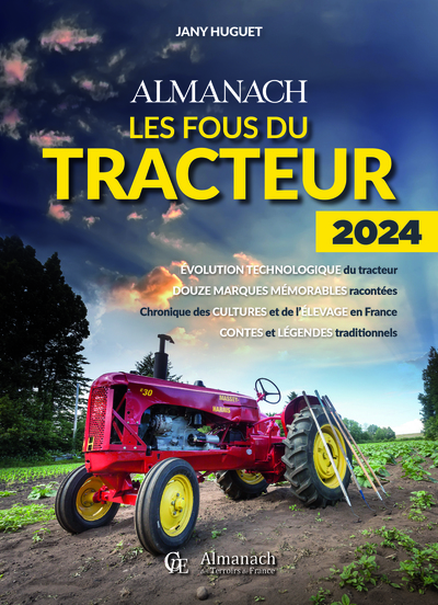 Almanach Les fous du tracteur 2024
