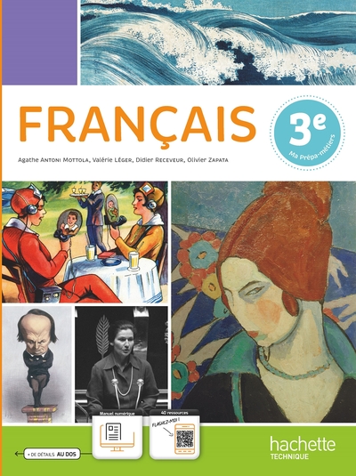 Français 3e Prépa-métiers - Livre élève - éd. 2023