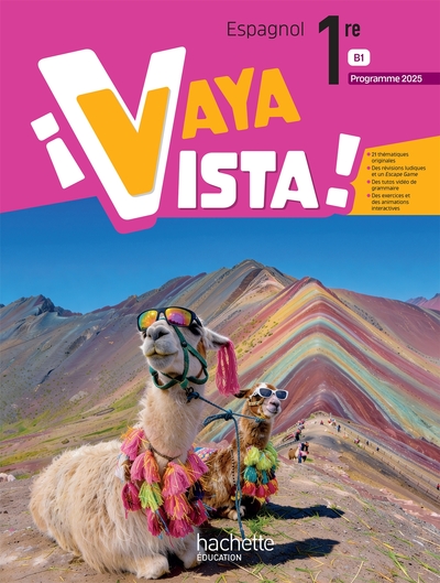 ¡Vaya Vista! 1re - Livre élève - Ed. 2026