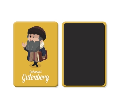 Pack 15 Magnets Gutenberg