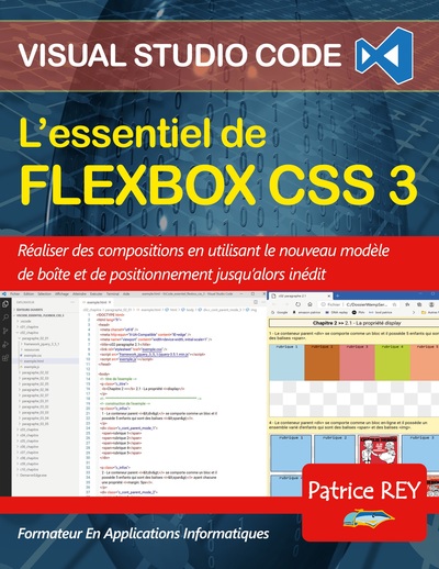 L'essentiel de Flexbox CSS 3 - avec visual studio code