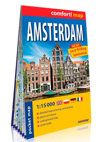Amsterdam 1/15.000 (Ang) (Carte Format De Poche La