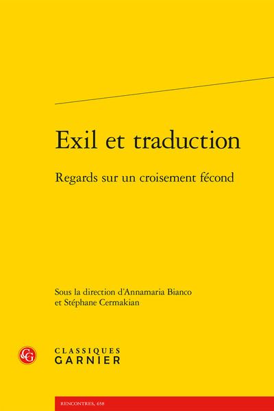 Exil et traduction - Regards sur un croisement fécond