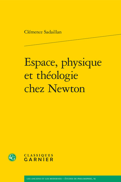 Espace, physique et théologie chez Newton