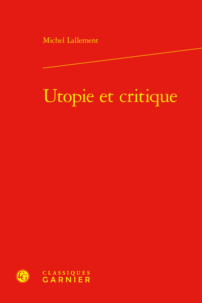 Utopie et critique
