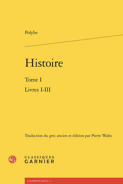 Histoire - Livres I-III