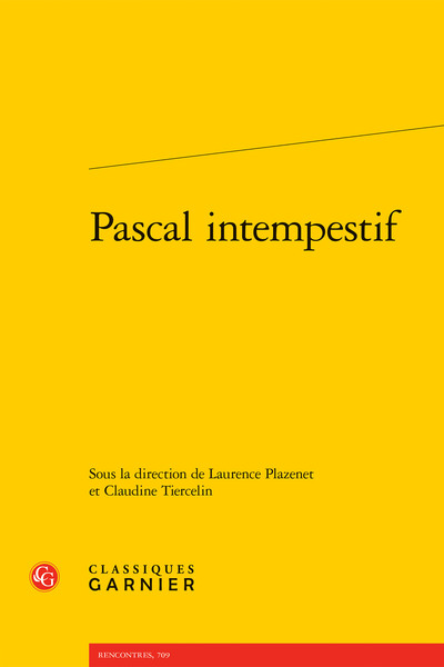 Pascal intempestif