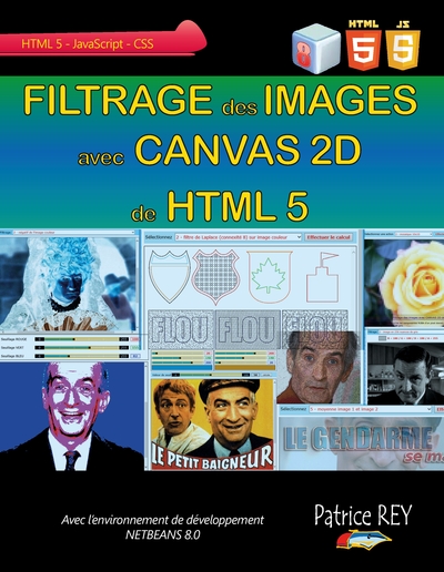 Filtrage des Images avec Canvas 2D de HTML 5 - avec Netbeans 8