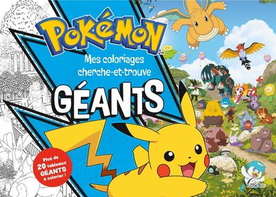 Pokémon - Mes coloriages géants