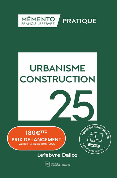 Mémento Urbanisme Construction 2025