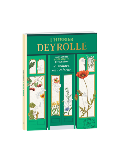 L’herbier Deyrolle à colorier - 30 planches détachables à peindre ou à colorier