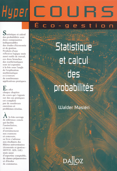 Statistique et calcul des probabilités