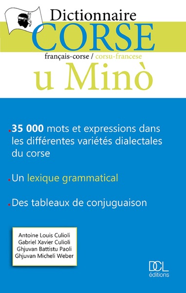 Dictionnaire Corse u Mino - Nouveau dictionnaire u Mino 2018
