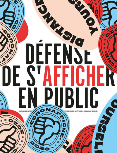 Défense de s'afficher en public