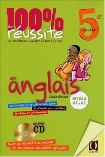 100 % de réussite en anglais 5e collège
