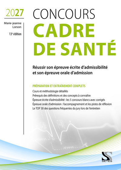 CONCOURS CADRE DE SANTE - PREPARATION ET ENTRAINEMENT COMPLET 2027