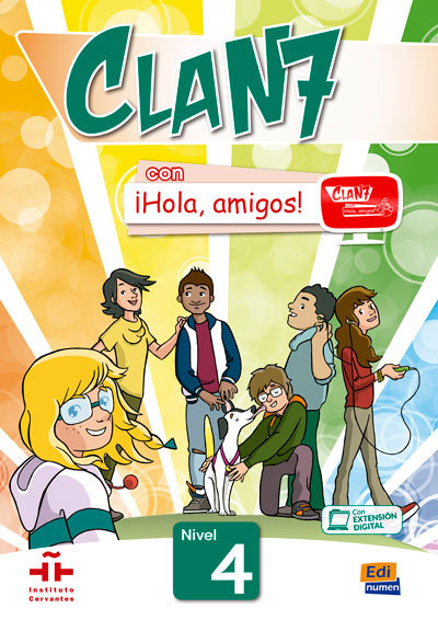 Clan 7 con ¡Hola, amigos! - Libro del Alumno