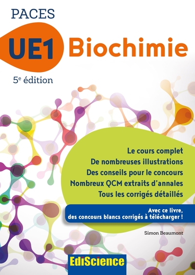 1 - UE1 - PACES UE1 Biochimie - 5e éd.