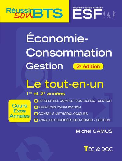 BTS ESF Économie-Consommation Gestion - Le tout-en-un - 2e édition