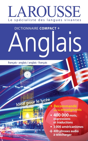 Dictionnaire compact plus français-anglais