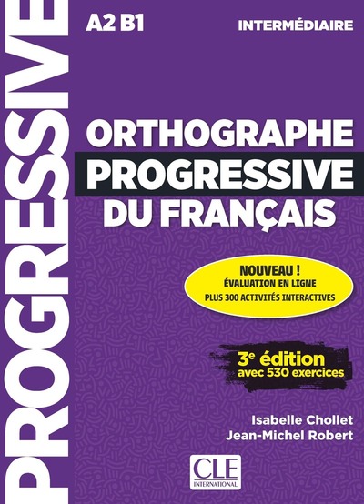 Orthographe progressif inter. 3e.éd. + appli