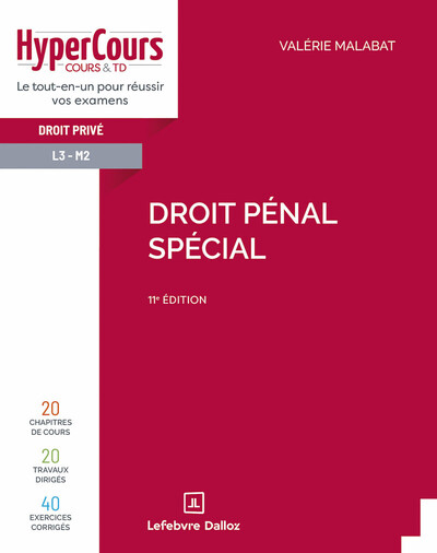 Droit pénal spécial. 11e éd.